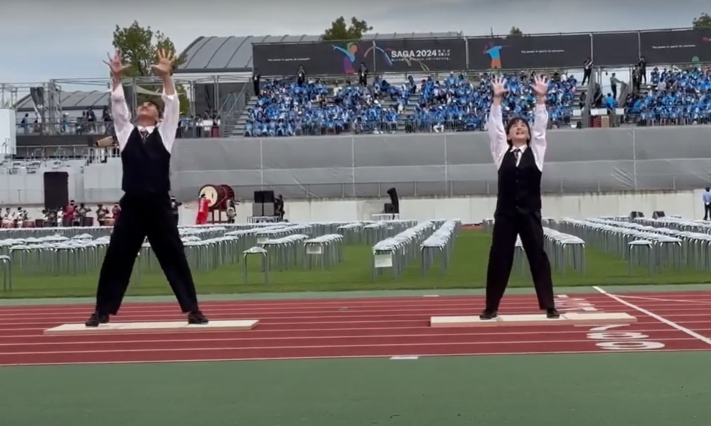 【ブログ】SAGA2024 国民スポーツ大会 開会式 タップダンス出演